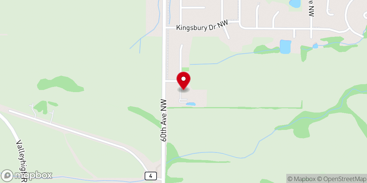 Map showing location of Life Campus (Resurrection & Life Lutheran Church)