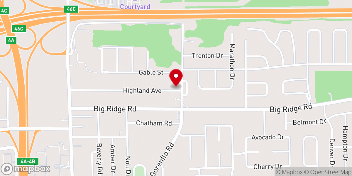 Map showing location of Jesus Christ Church of Restitution