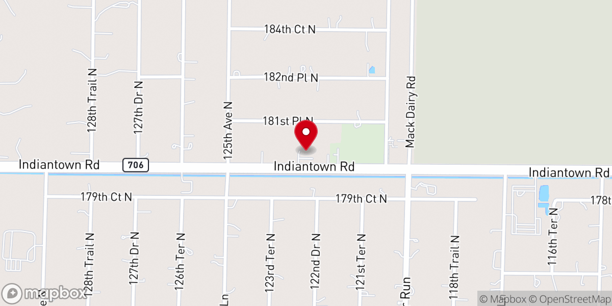 Map showing location of Iglesia De Adoracion Familiar