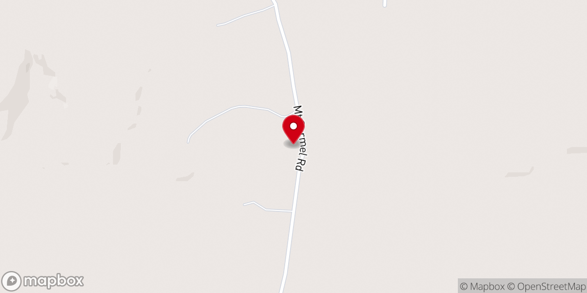 Map showing location of Eutopia Missonary Baptist Church