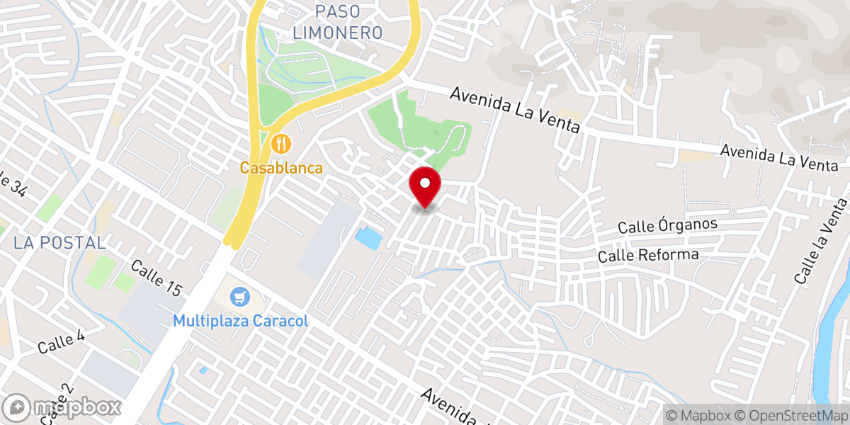 Map showing location of Iglesia Evangélica Cristiana Jesucristo El Salvador. Sanador y Libertador
