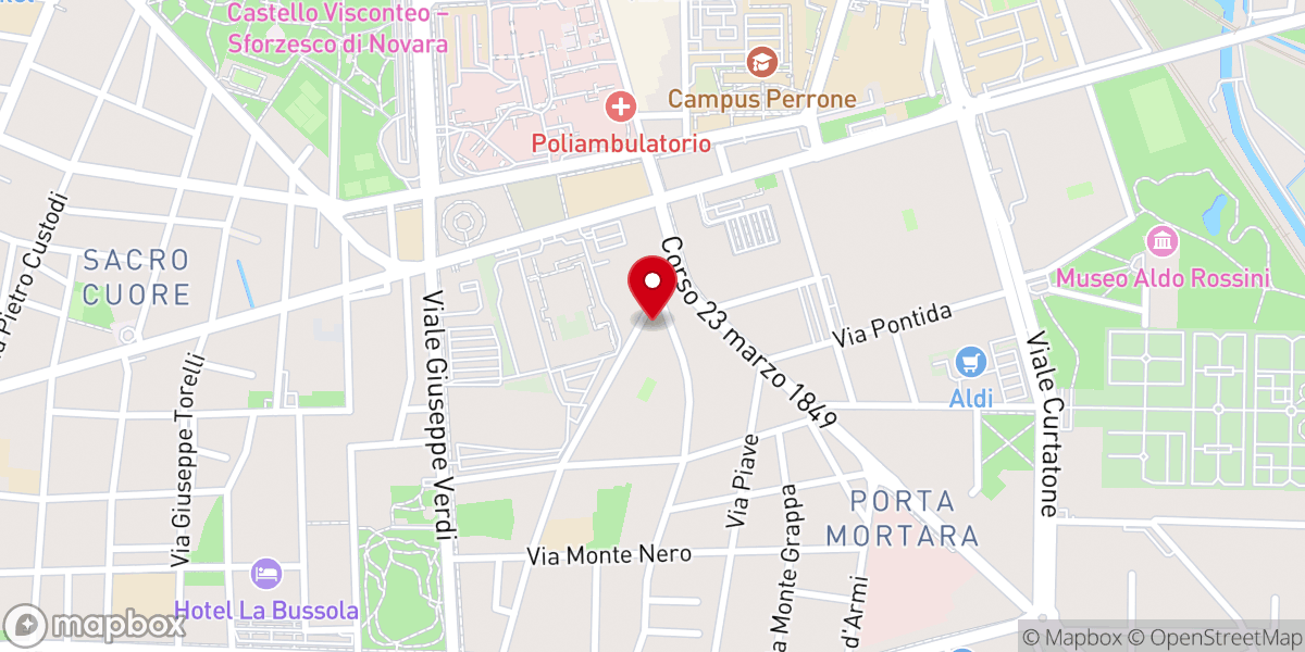 Map showing location of Parrocchia San Giuseppe