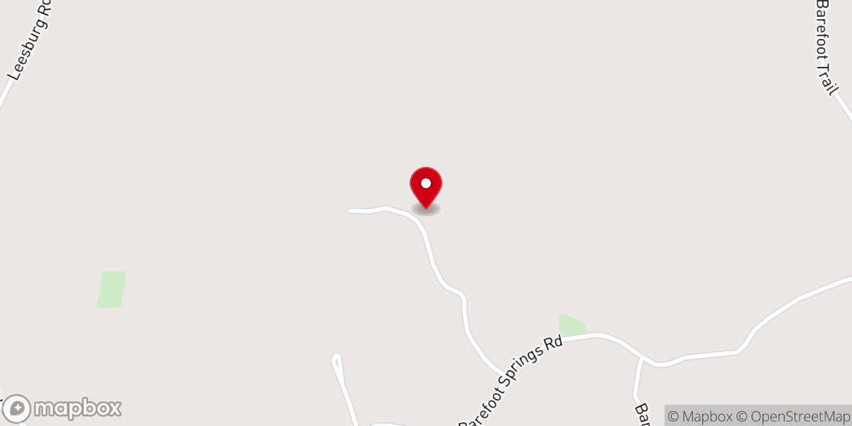 Map showing location of New Hope Fellowship Church