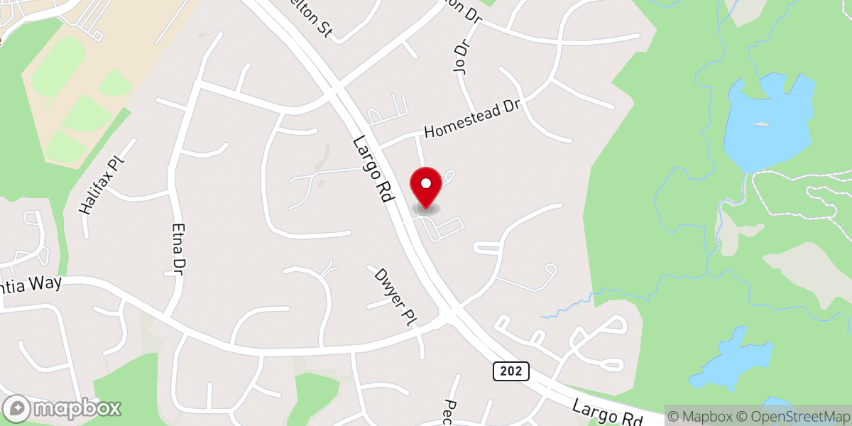 Map showing location of Mt Ephraim Baptist Church