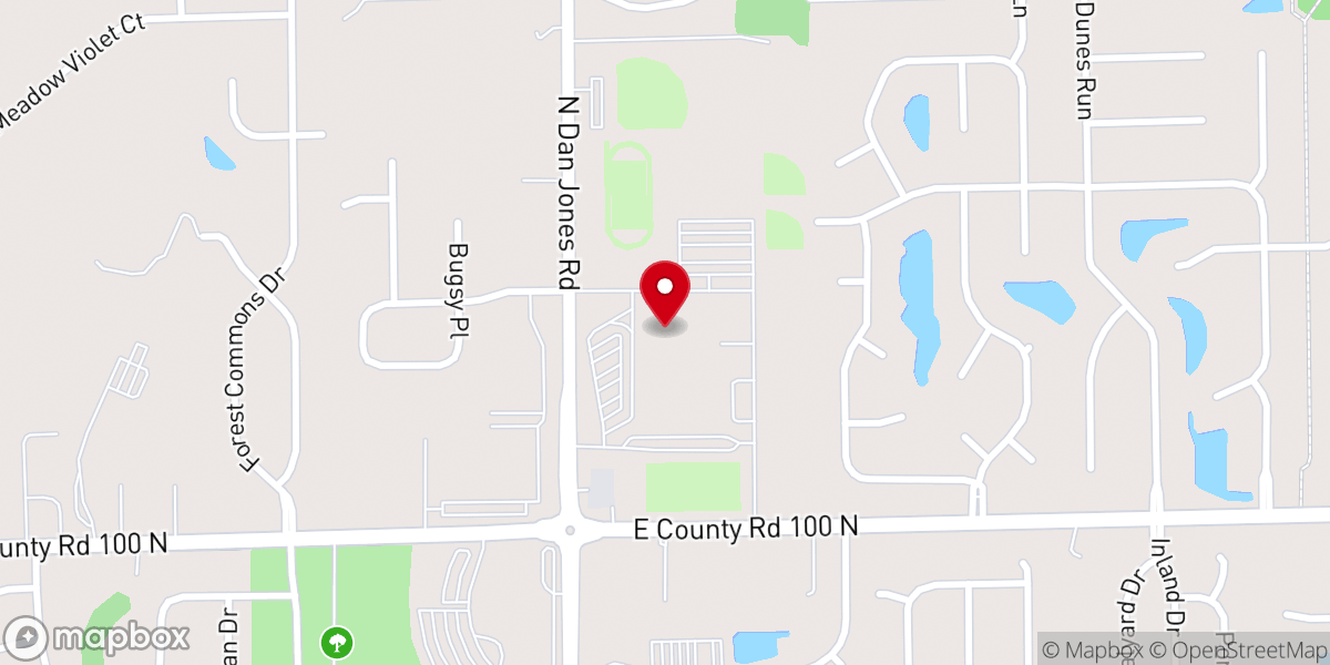 Map showing location of Freedom Bible Church