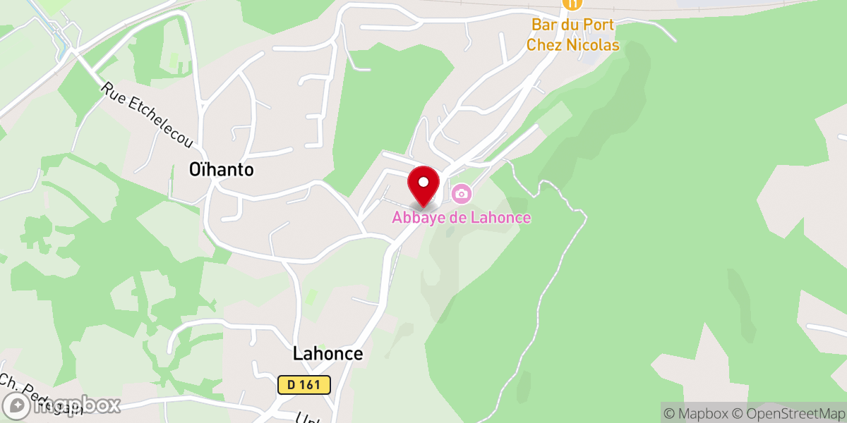 Map showing location of Bourg-Abbaye