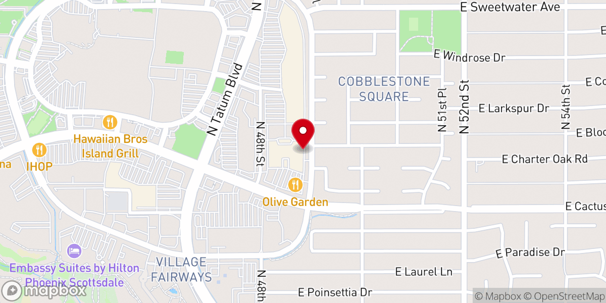 Map showing location of Heritage Church