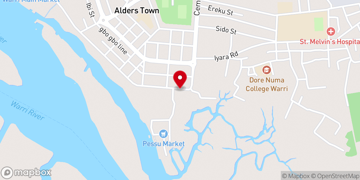 Map showing location of Rccg Ccwmp