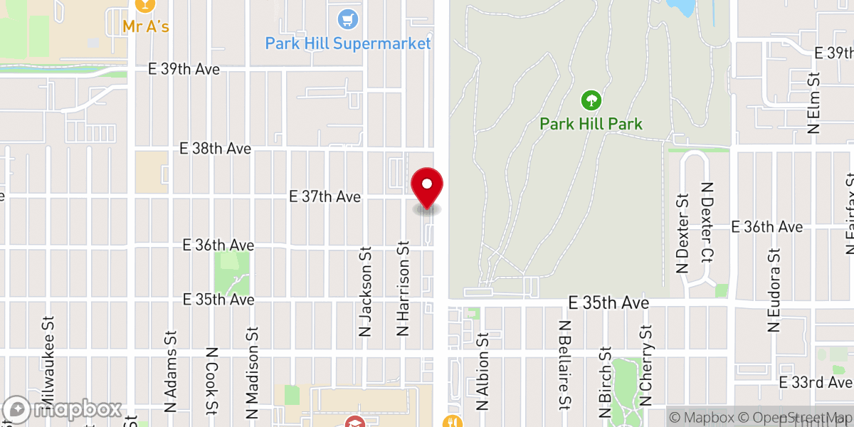 Map showing location of Bethsaida Temple Christian Center