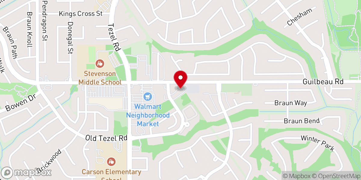 Map showing location of Northwest Community Church