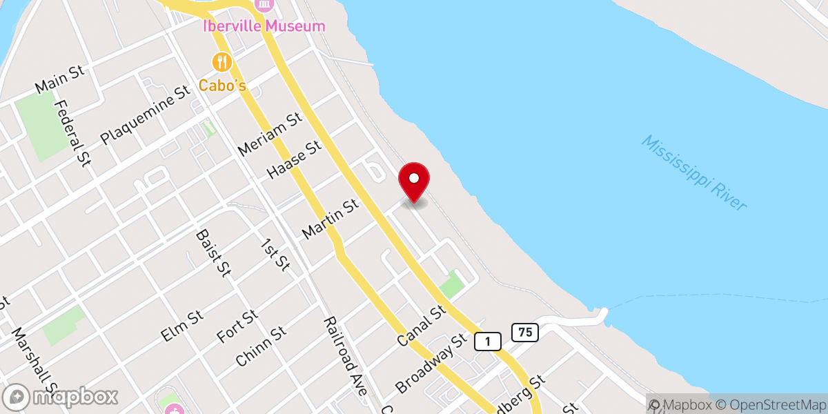 Map showing location of Zion-Field Baptist Church
