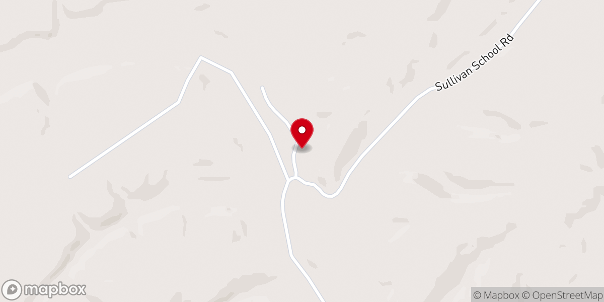 Map showing location of Mt Carmel Baptist Church