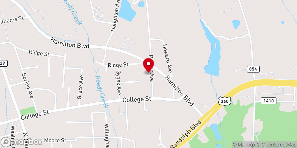 Map showing location of Emmanuel Seventh-day Adventist Church