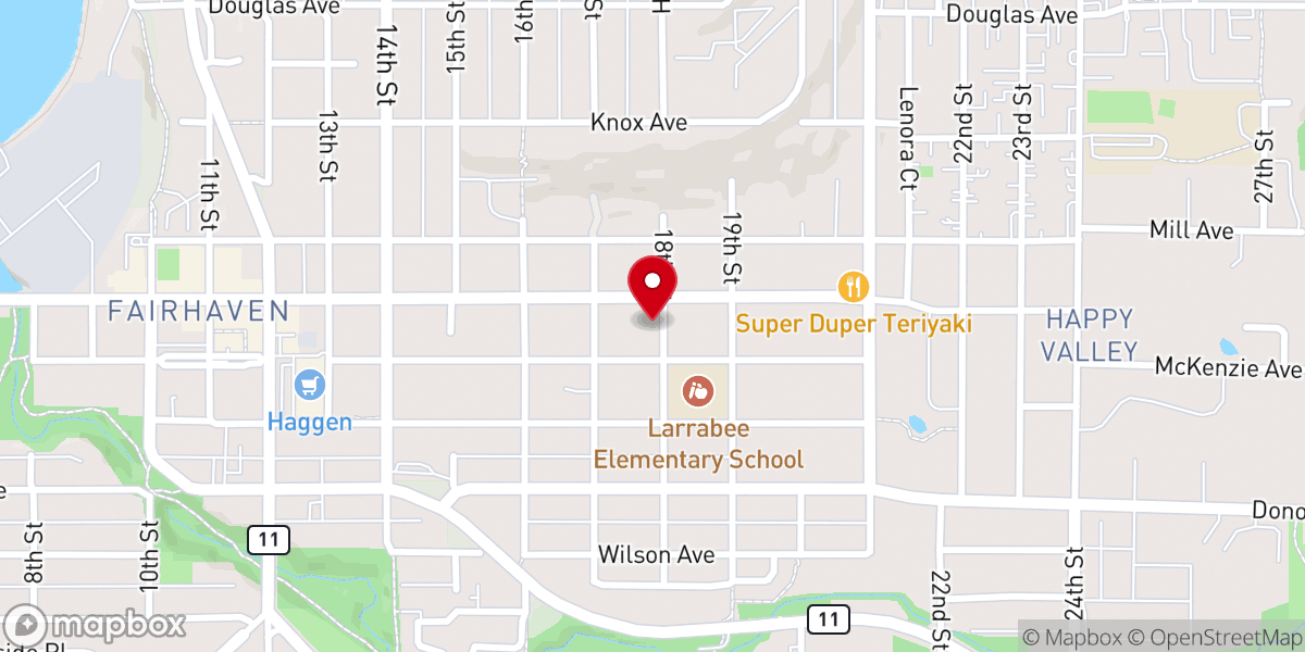 Map showing location of Lutheran Campus Ministry