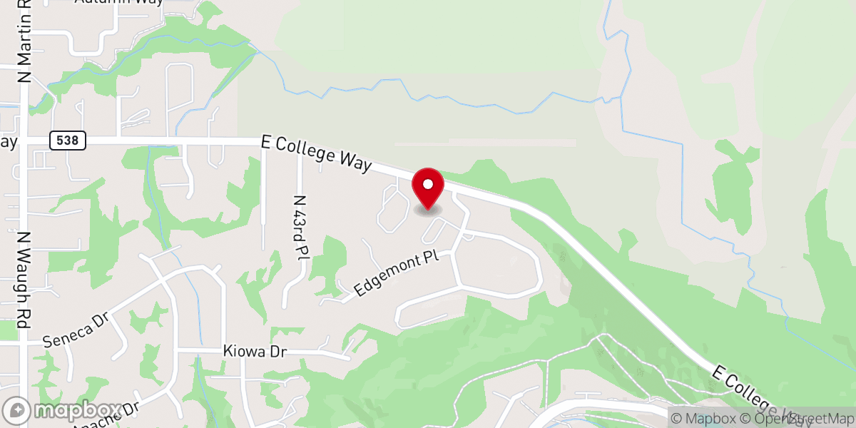 Map showing location of Faith Community Fellowship