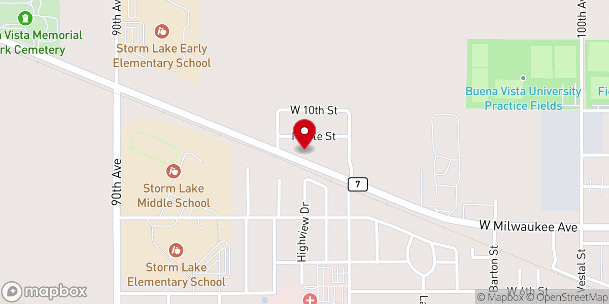 Map showing location of Faith Bible Christian Outreach