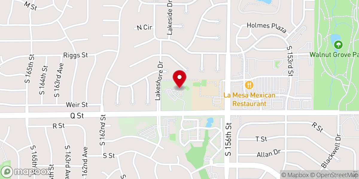 Map showing location of Community Covenant Church