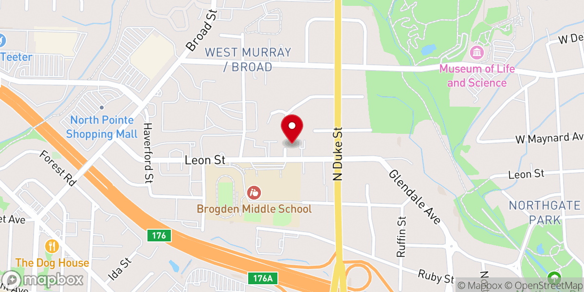 Map showing location of Glendale Heights United Methodist Church