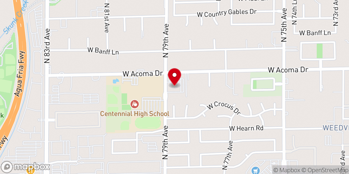 Map showing location of The Church of Jesus Christ of Latter-day Saints