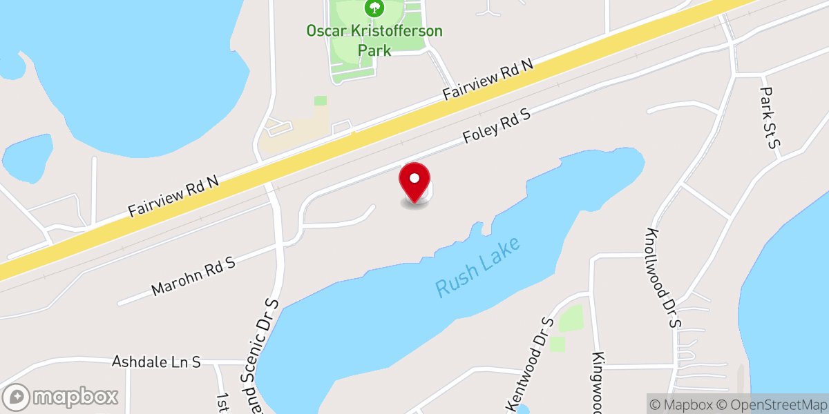 Map showing location of Grace Reformed Church