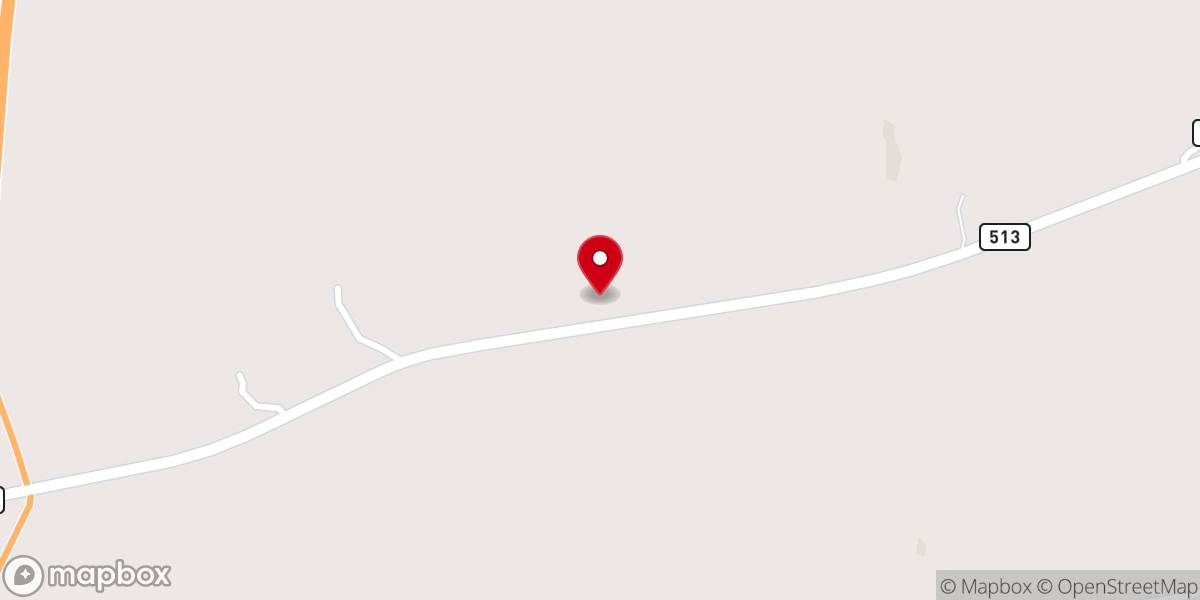 Map showing location of 3.S Cowboy Church