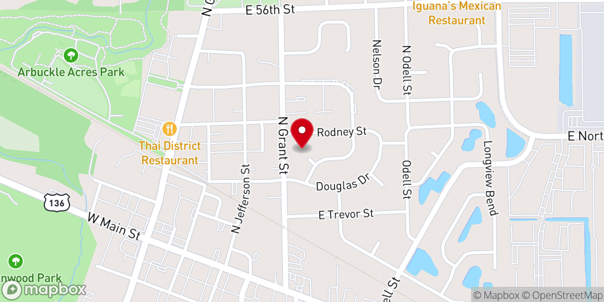 Map showing location of Elope In Indy