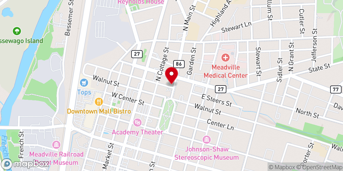 Map showing location of Oasis SLW