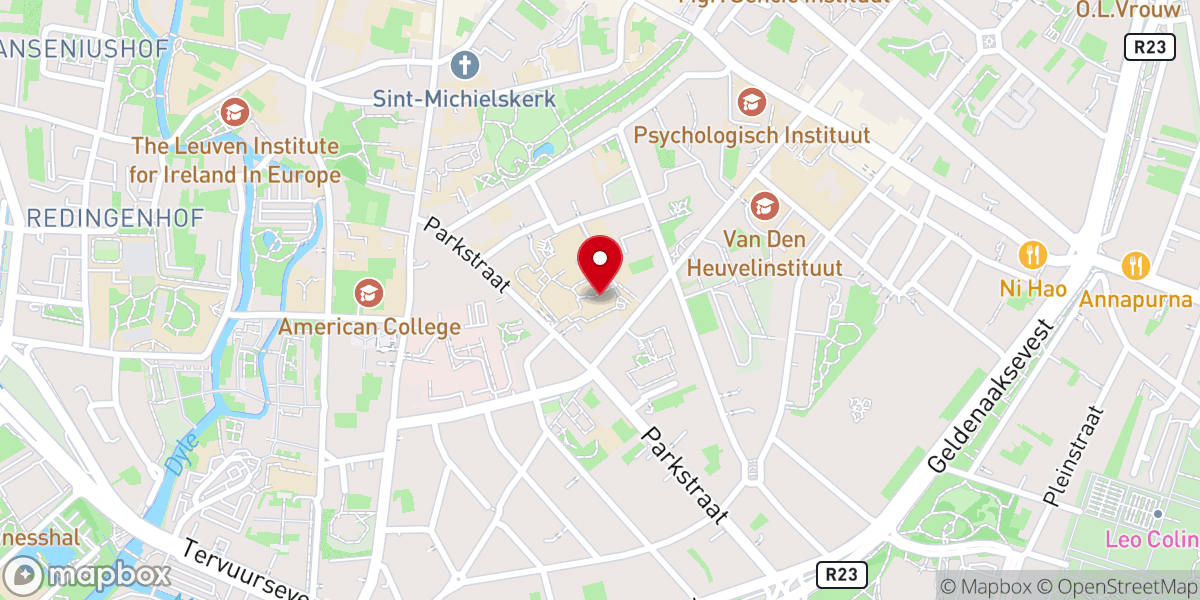 Map showing location of Deeper Life Campus Fellowship