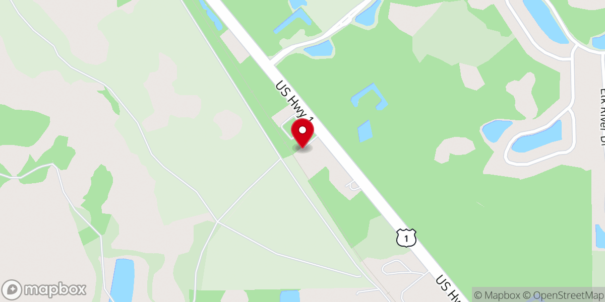 Map showing location of Slavic Baptist Church of Palm Coast