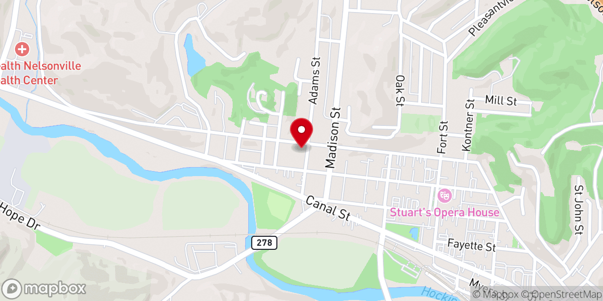Map showing location of Pentecostal Faith Church