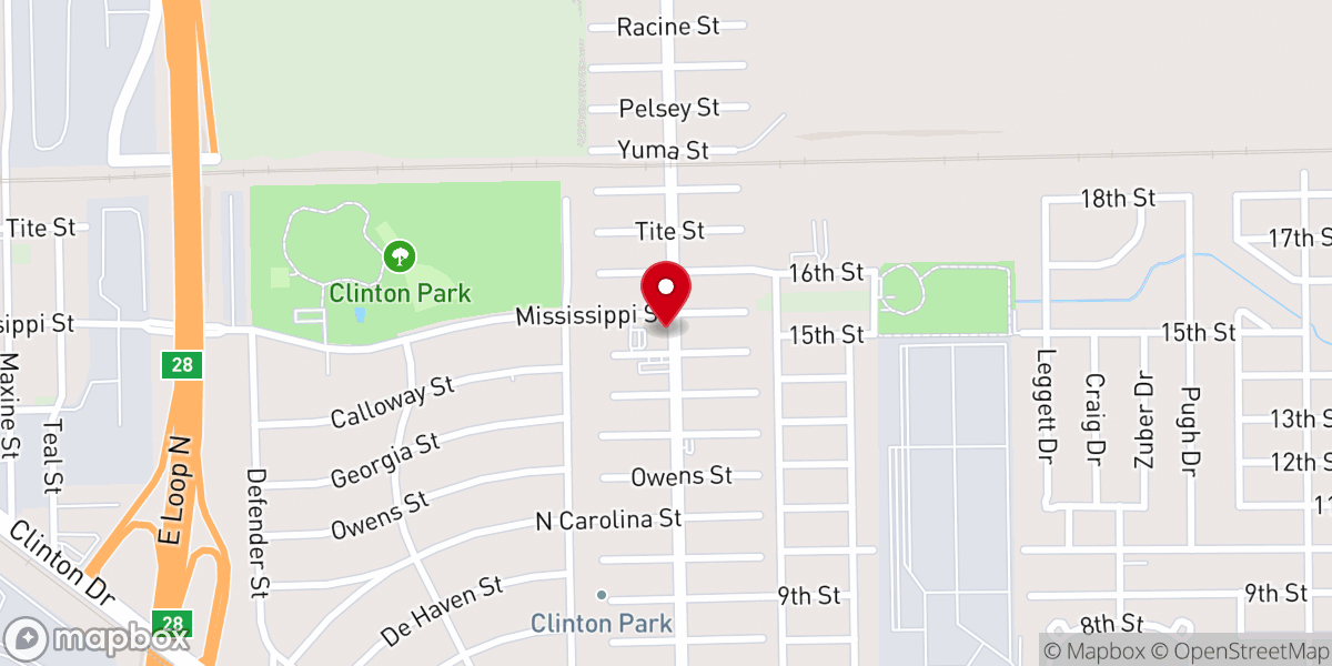 Map showing location of Our Lady Star of the Sea Catholic Church