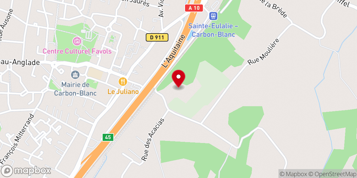 Map showing location of Abbaye de Bonlieu