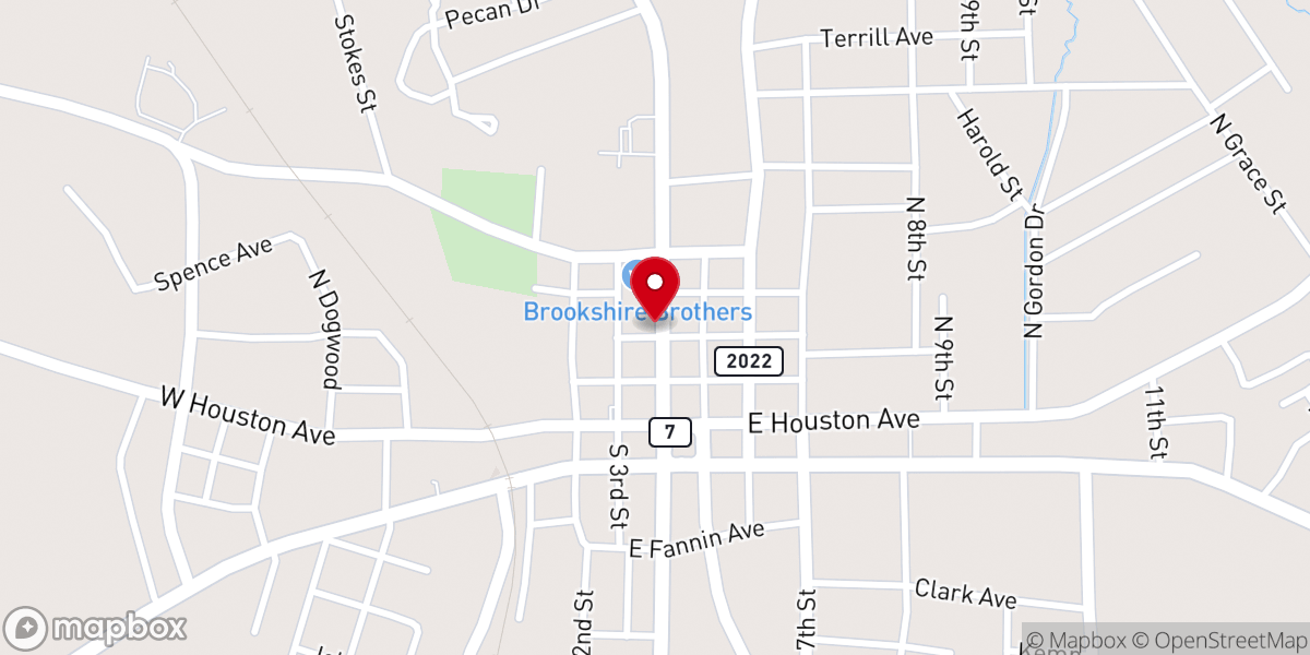 Map showing location of Temple of Praise Assembly of God