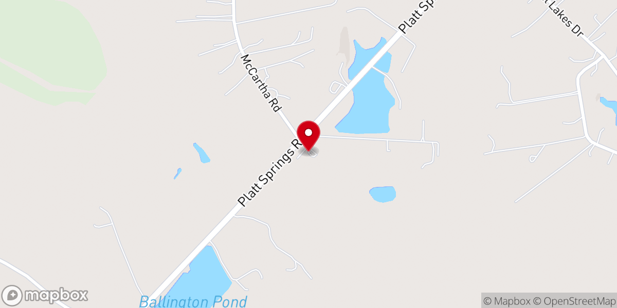 Map showing location of Calvary Springs Community Church