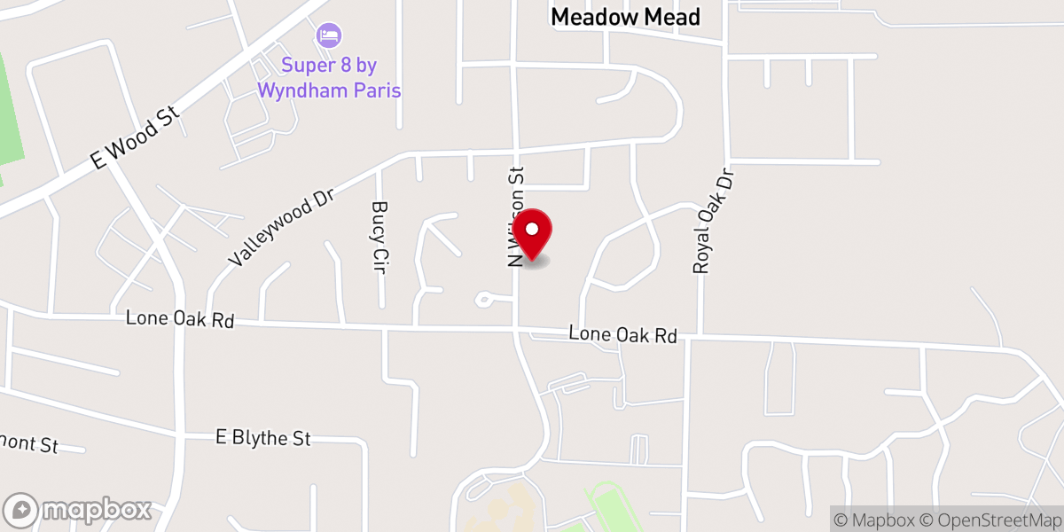 Map showing location of Freedom Fellowship COGOP