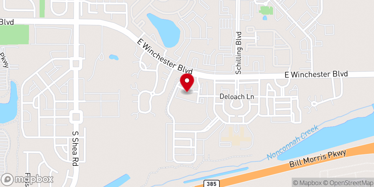 Map showing location of Shepherd Bible Church