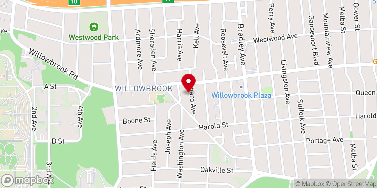 Map showing location of Agudas Yisroel of Staten Island