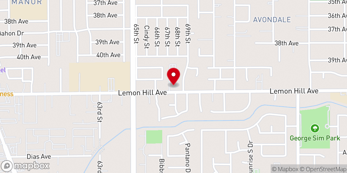 Map showing location of Capitol City Seventh Day Adventist Church