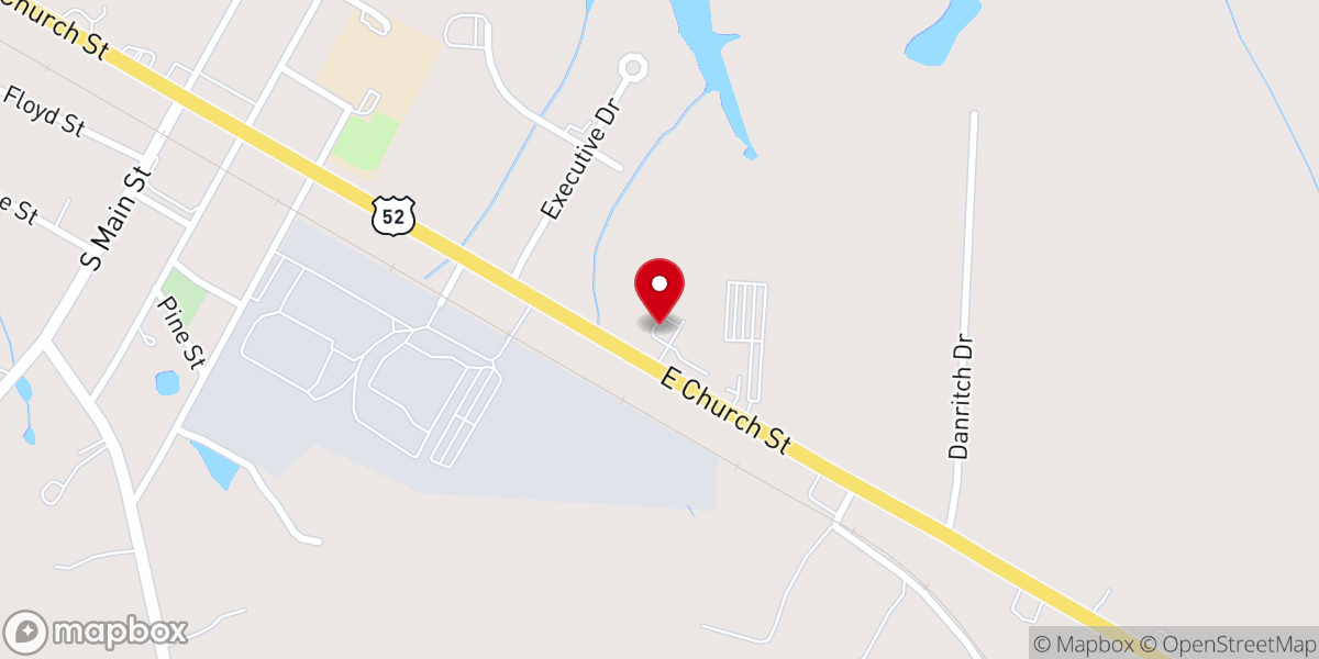Map showing location of Harper Automotive LLC (Formerly North Stanly Automotive)