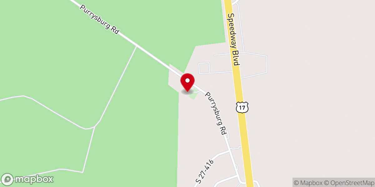 Map showing location of Mt Olive Rmue Church