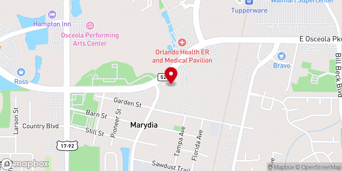 Map showing location of Redemption Church
