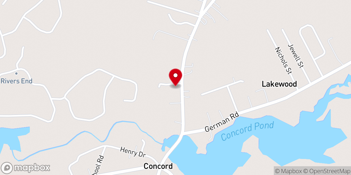 Map showing location of Prayer Penecostal House