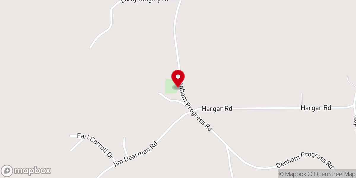 Map showing location of Lewis Chapel