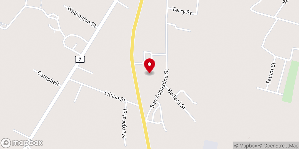 Map showing location of Southview Family Church