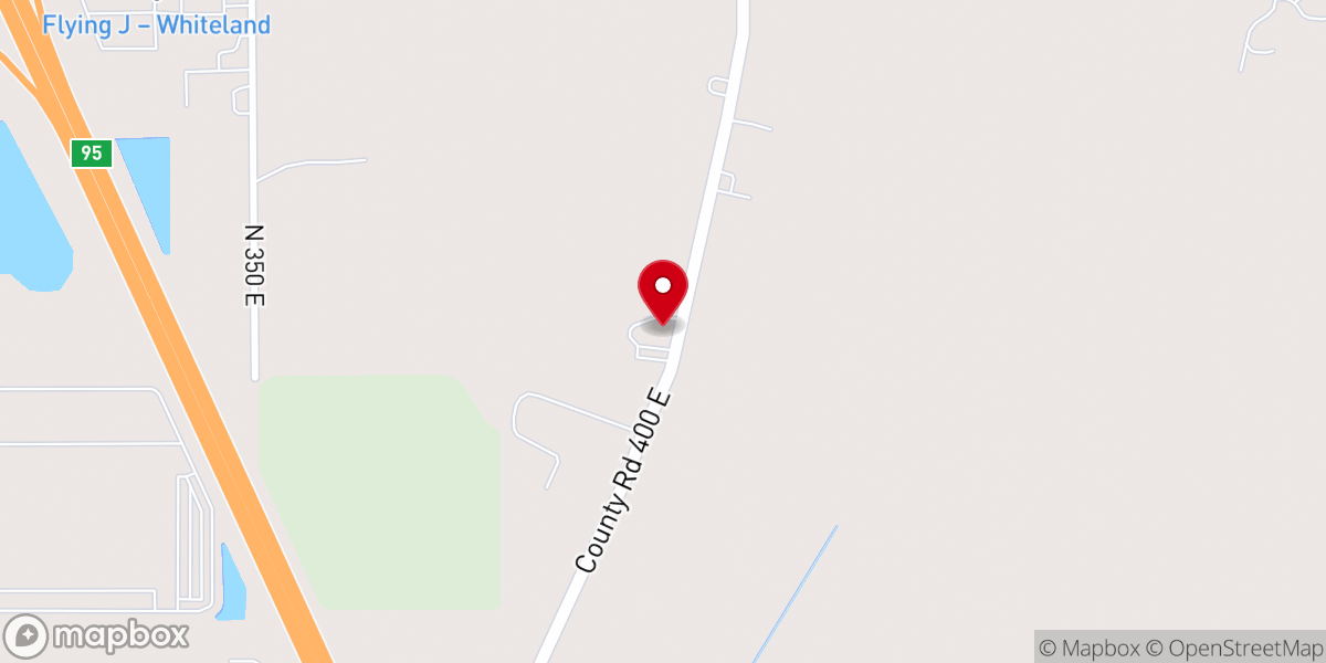 Map showing location of Hurricane Community Church