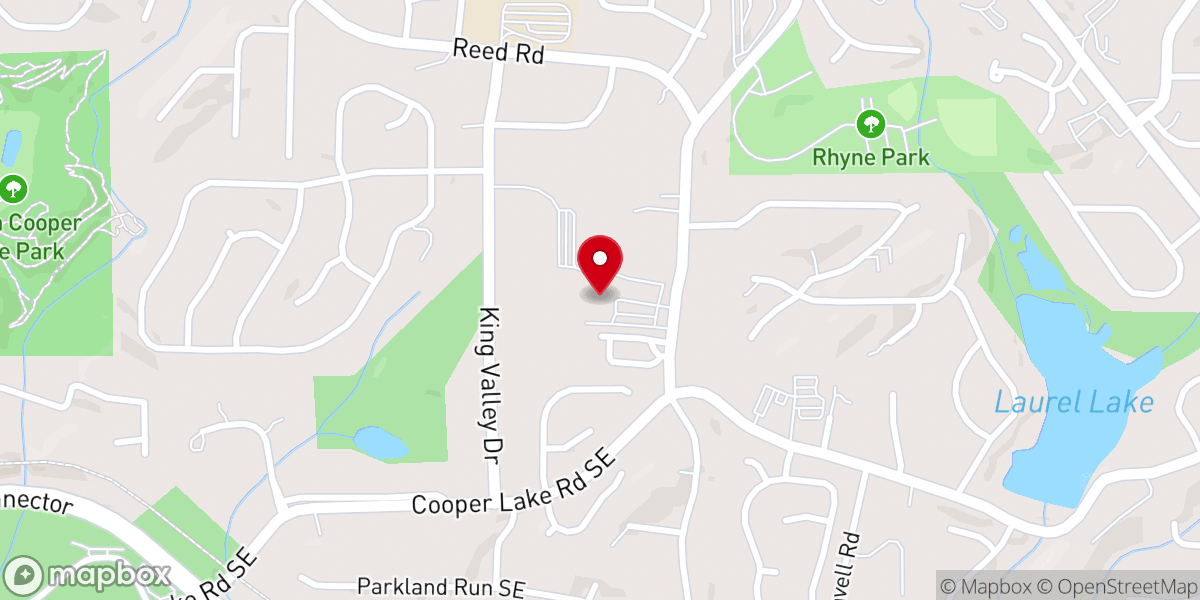 Map showing location of St Thomas the Apostle Catholic Church