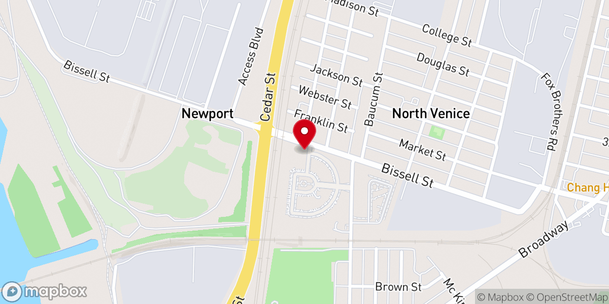 Map showing location of Covenant Christian Assembly