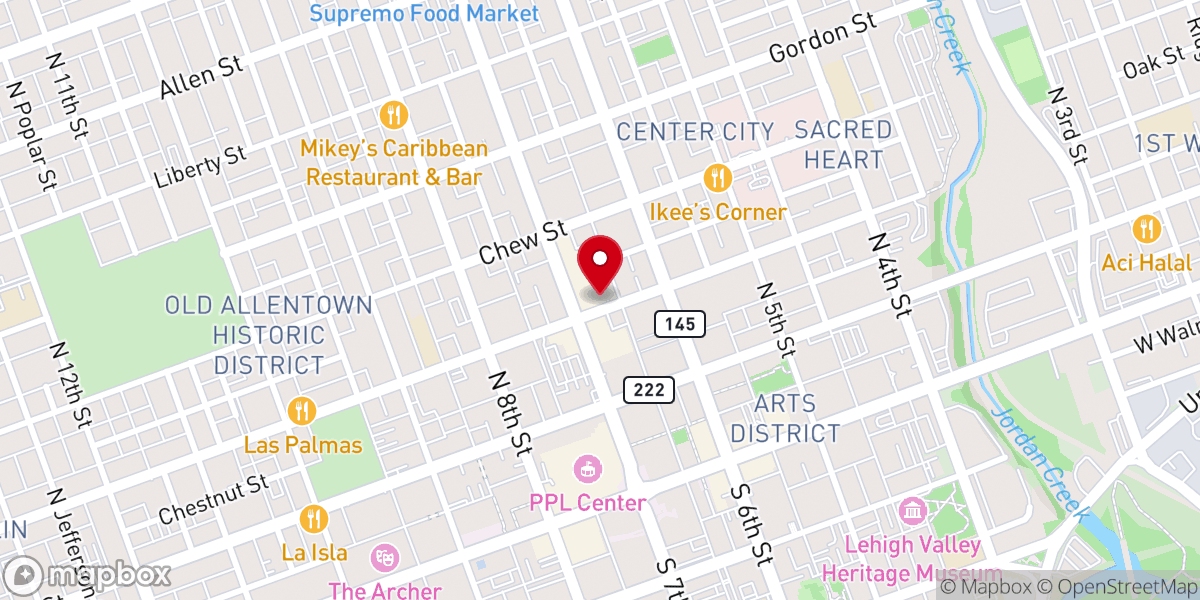 Map showing location of Full Effect Gospel Ministries Cathedral