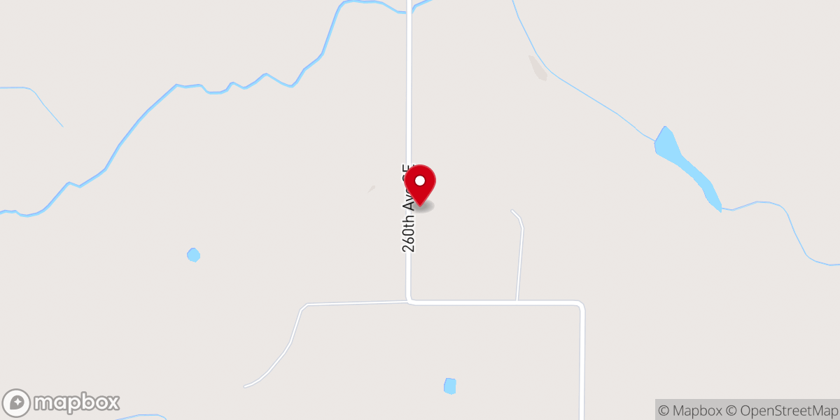 Map showing location of Bethel Church