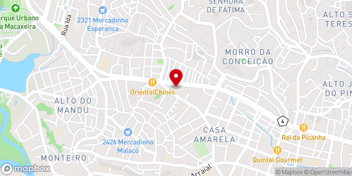 Map showing location of Igreja do Evangelho Quadrangular Sede Recife